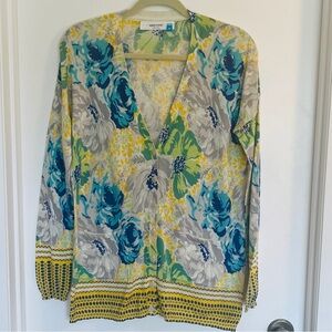 Anthropologie Sparrow‎ Floral Cardigan, Medium